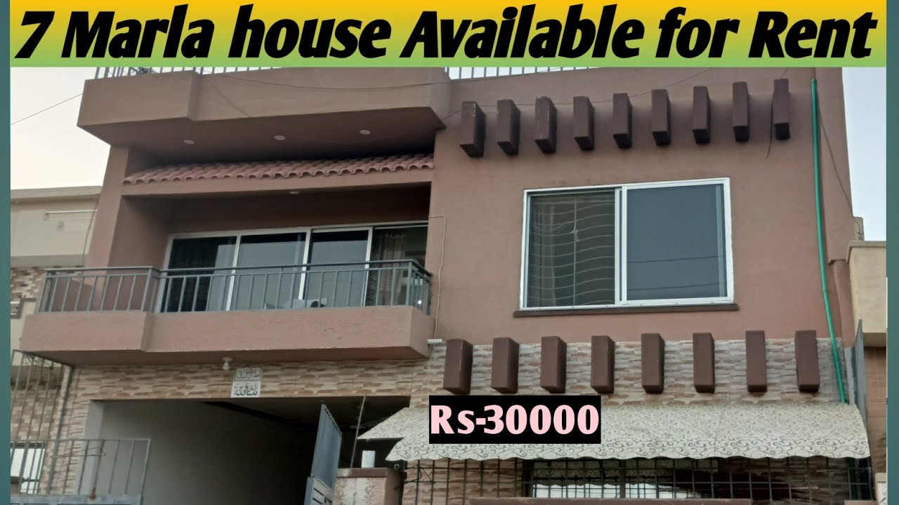 7 Marla house for Rent available for In Gulraiz Rawalpindi