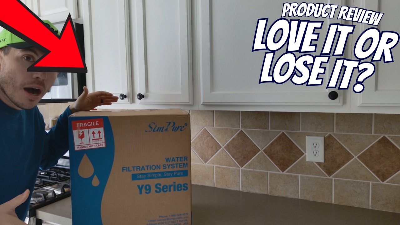 SimPure Y9A UV Countertop RO Unboxing: 300 GPD 6-Stage + Alkaline Remineralization (No Install)