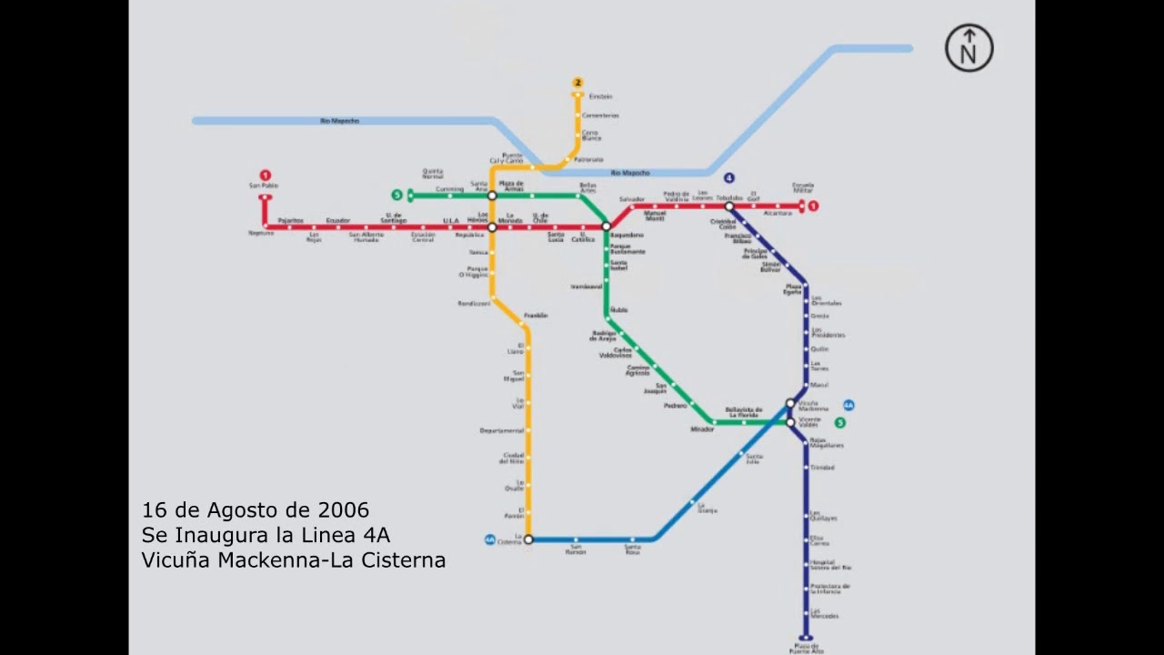 desarrollo metro de santiago