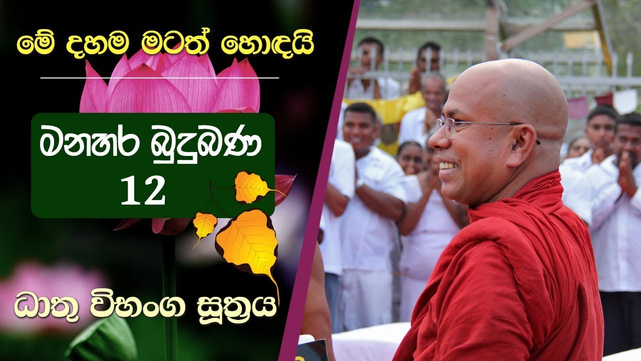 පුක්කුසාති කුලපුත්‍රයාට වදාළ පරම ගම්භීර දෙසුම - ධාතු විභංග සූත්‍රය - ජීවිතයේ සැබෑ තතු