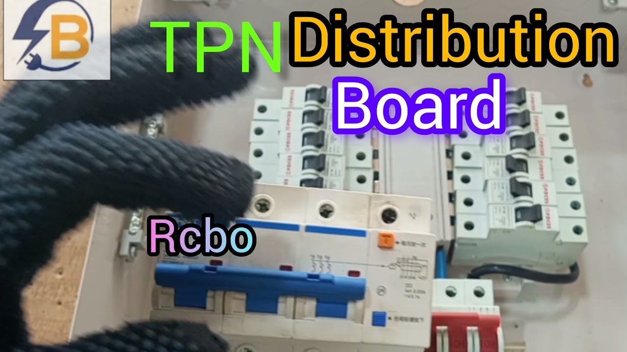 HOW TO INSTALL 3-PHASE RCBO/RCD IN A 3-PHASE DISTRIBUTION BOARD