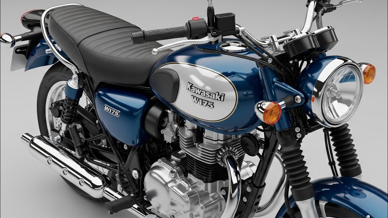 Kawasaki W175 z 2026 roku 😱 Klasyczny styl spotyka się z nowoczesną wydajnością | Pełna recenzja ...
