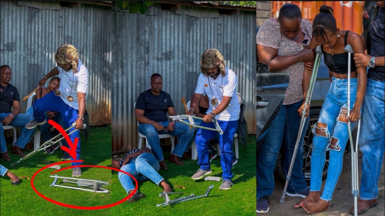 Mapepo Yaliongea Yakitoroka🔥Dr Ondigo Is No Joke Alivunja Crutches And Declared Njeri Free Girl🙏