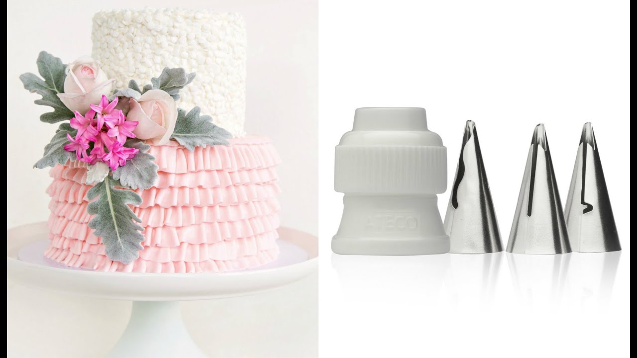 How to make a ruffle cake WITH NEW TIPS! - CAKE STYLE