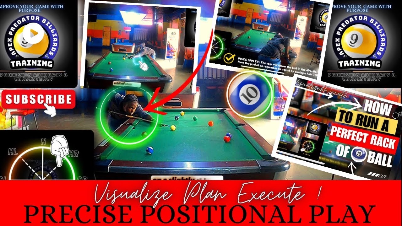 IMPROVE YOUR 9 BALL RUN-OUT GAME WITH THESE USEFUL TIPS!Precise CB control & Positional play ADVICE!