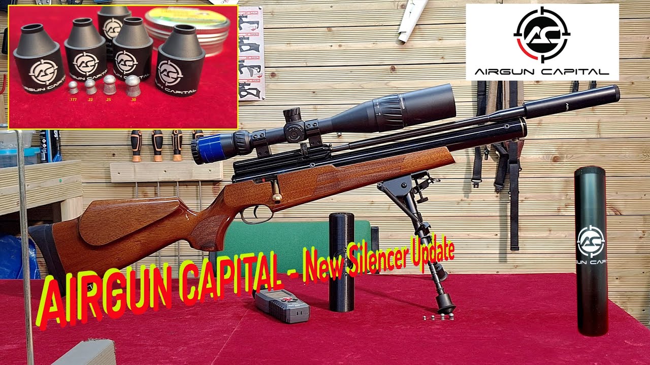 AIRGUN CAPITAL - NEW ALLOY SILENCER UPDATE