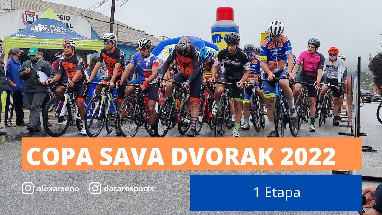 Corrida de Ciclismo .Copa Sava Dvorak 2022. Bocaiúva do Sul. 1ª Etapa