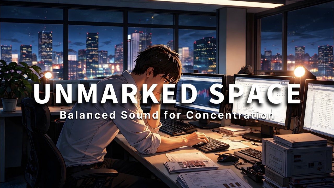 Unmarked Space – Balanced Sound for Concentration