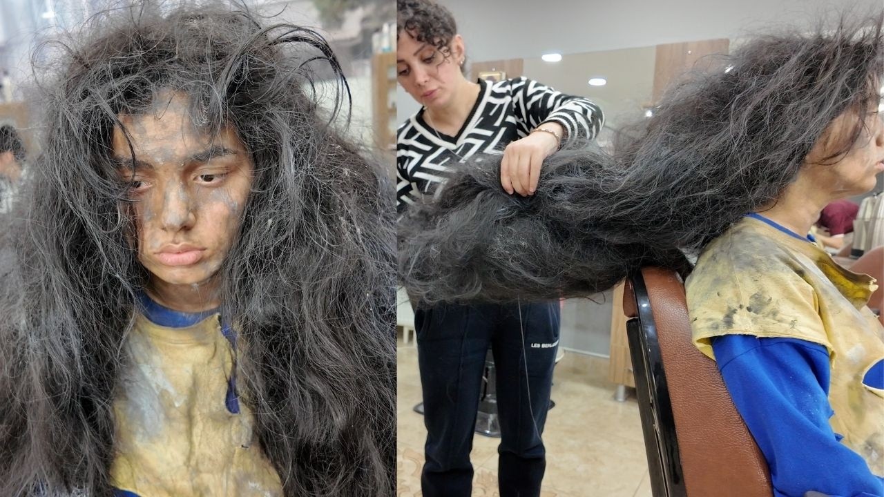 Homeless Woman Transformation