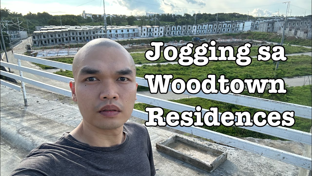 Jogging sa Woodtown Residences 😀