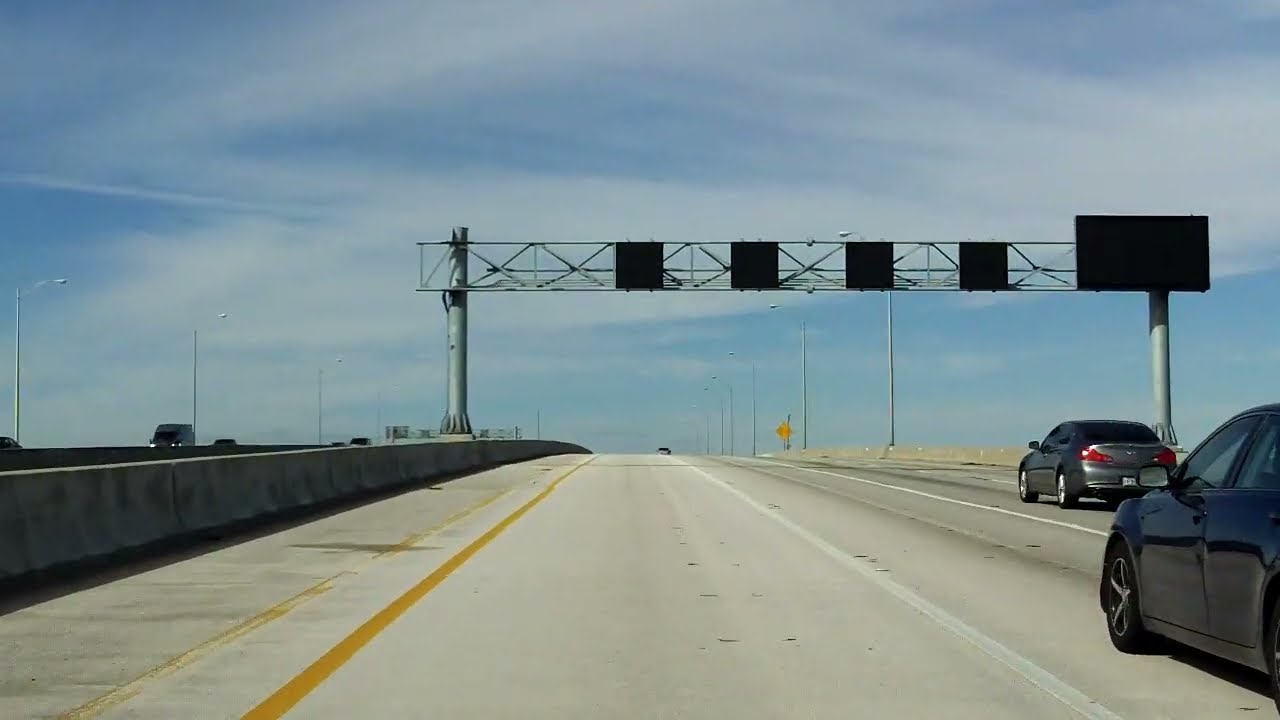 Jacksonville Beltway (Interstate 295 Exits 1 to 10) northbound/inner loop