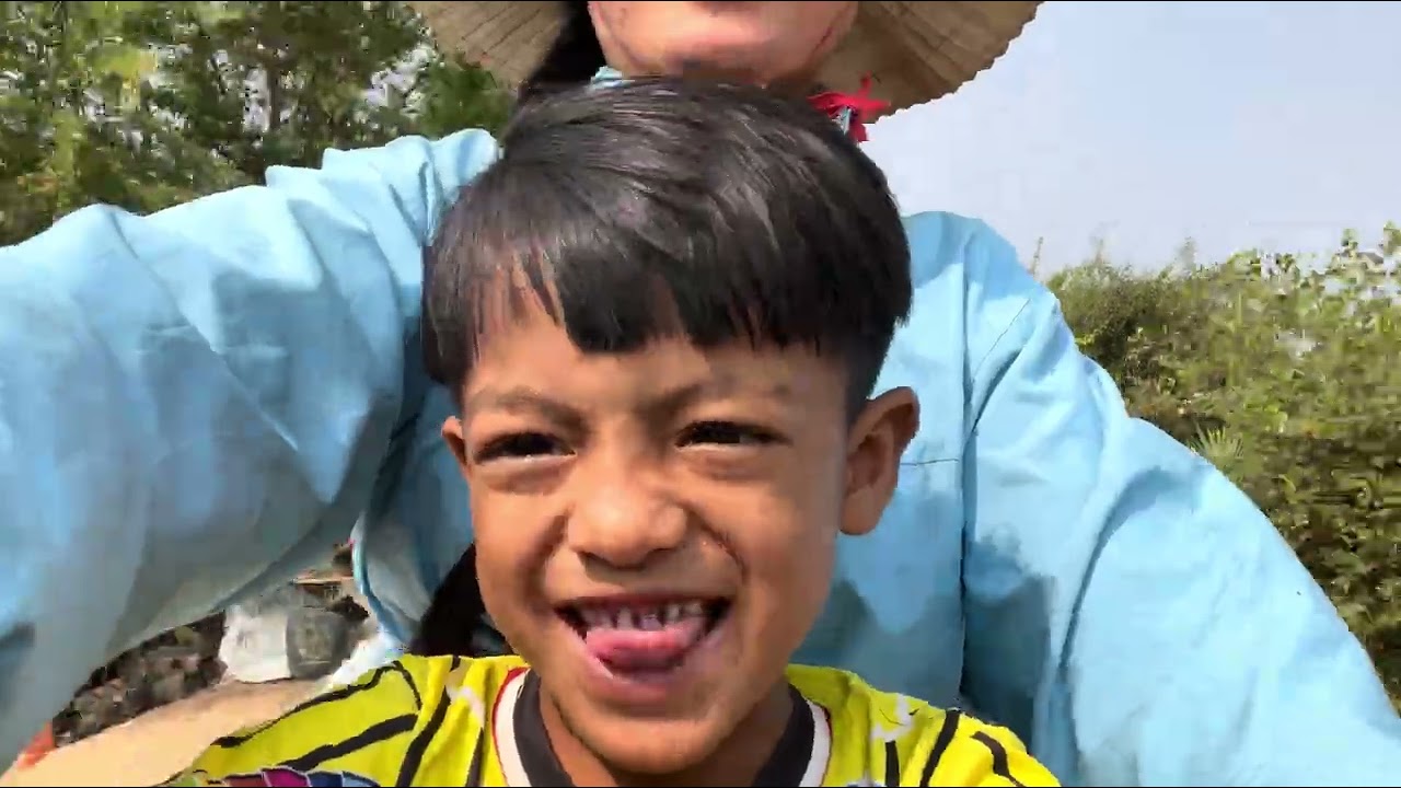 Today I made noodles with Prahok sauce to eat with my parents and children.