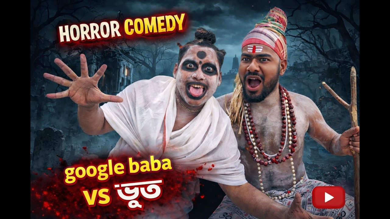 Google Baba vs Bhoot 👻 কে জিতবে শেষে? | Bangla Funny Short Film 2026
