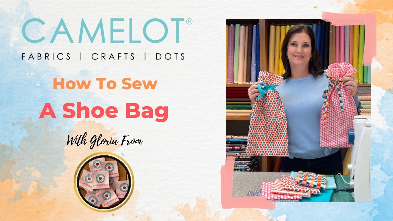 How to Make a Shoe Bag with GiftsbyGloria