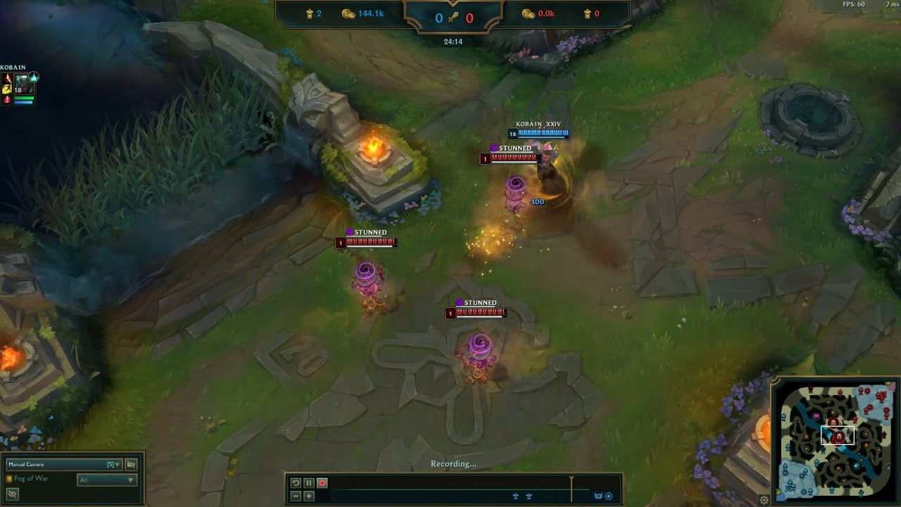 Pyke: 3-man-stun trick