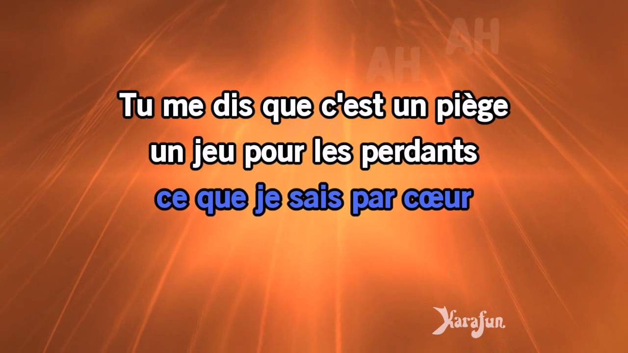 Karaoké Beau malheur - Emmanuel Moire *