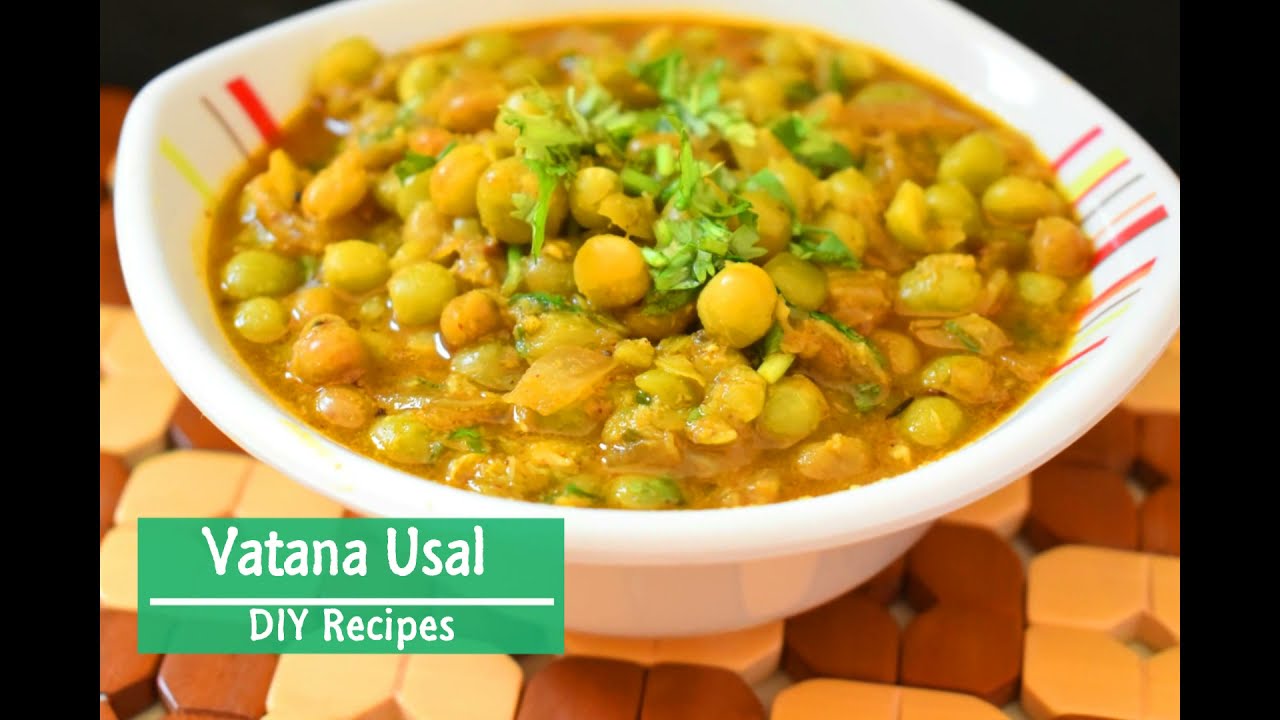 Maharashtrian Vatana Usal Recipe | Quick & Easy Vatana Usal Home Style | Healthy Breakfast/Meal