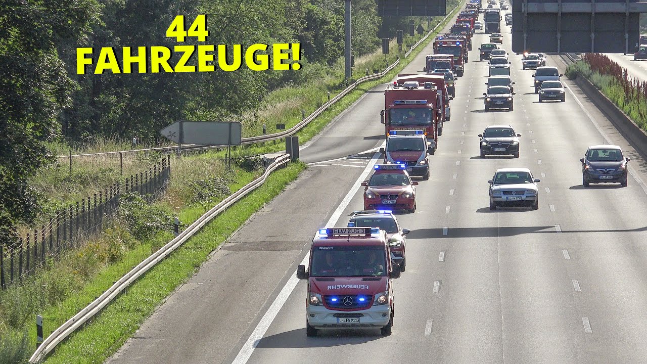 [EXTREMES UNWETTER IN ESCHWEILER!] - Einsatzfahrt Bereitschaft 5 der Bezirksregierung Arnsberg -