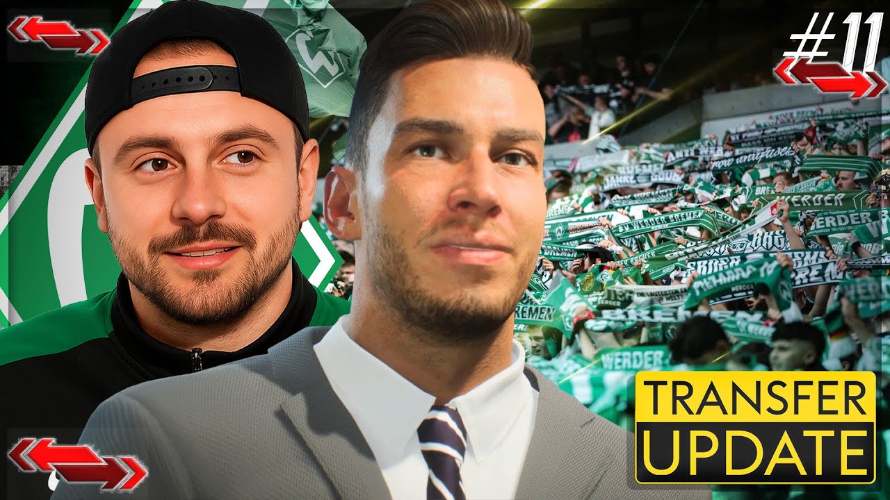 Ich bereite Bremen mit Transfers & Trikots auf die Champions League vor...