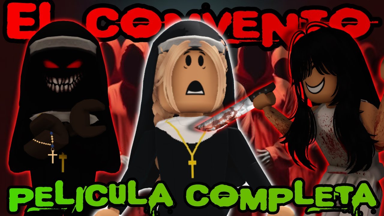 EL CONVENTO DEL HORROR | PELICULA COMPLETA ROBLOX |TANGOCHINI 🐰 #robloxterror #roblox
