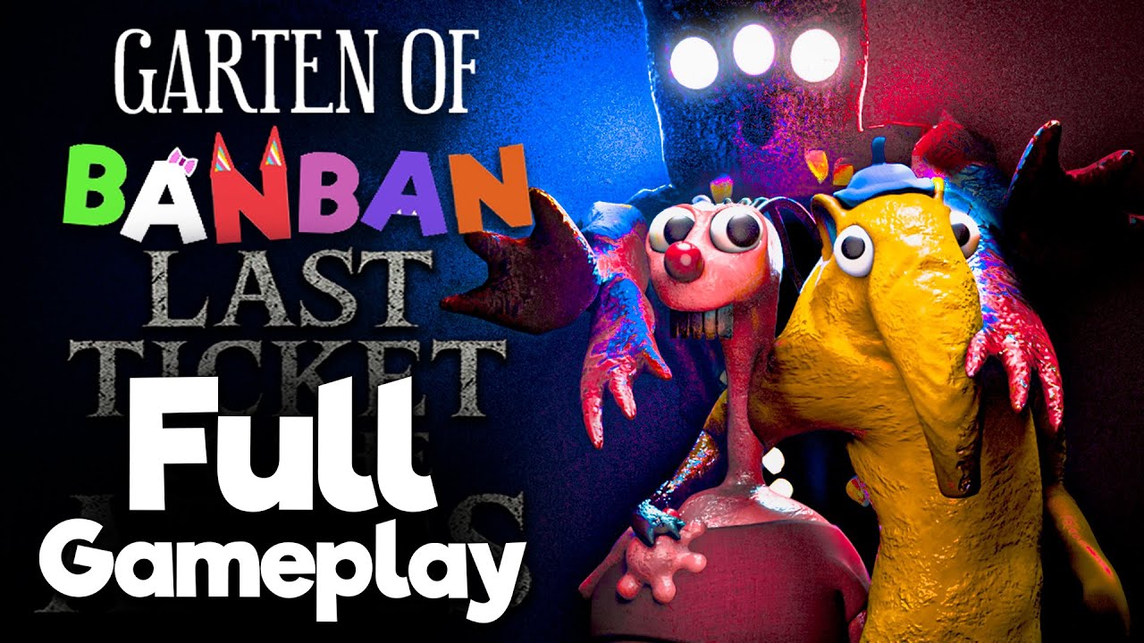 Полное прохождение игры Garten of Banban 9 — без смертей (4K60FPS) без комментариев