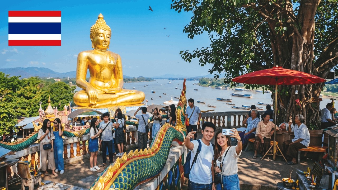 Чианг-Рай, Таиланд🇹🇭 Самый загадочный город Золотого треугольника! (4K HDR)