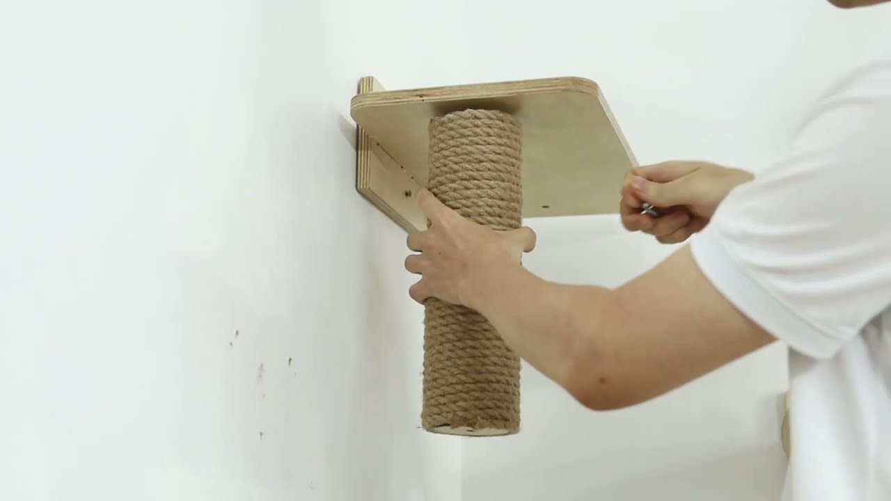 Installation Guide for Large CAT SISAL SCRATCHING POST