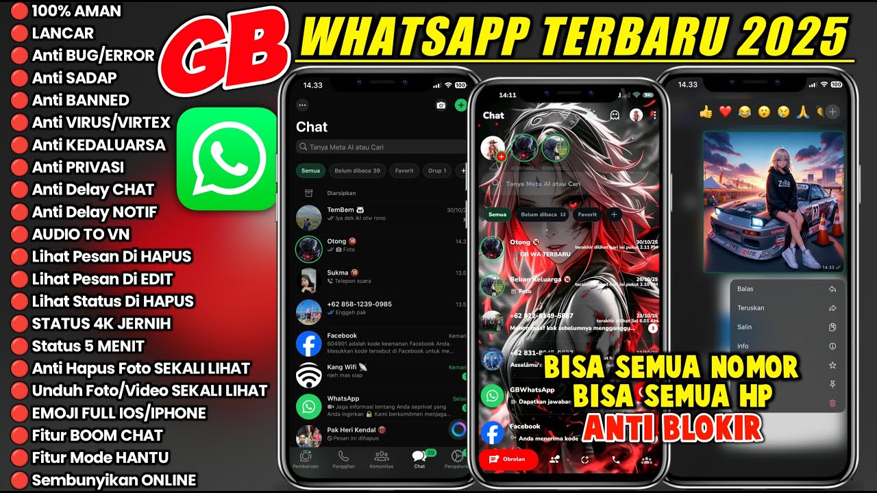 Wa Gb Terbaru 2025 | Gb Whatsapp Terbaru 2025 | Wa Mod Terbaru 2025 | Wa Gb