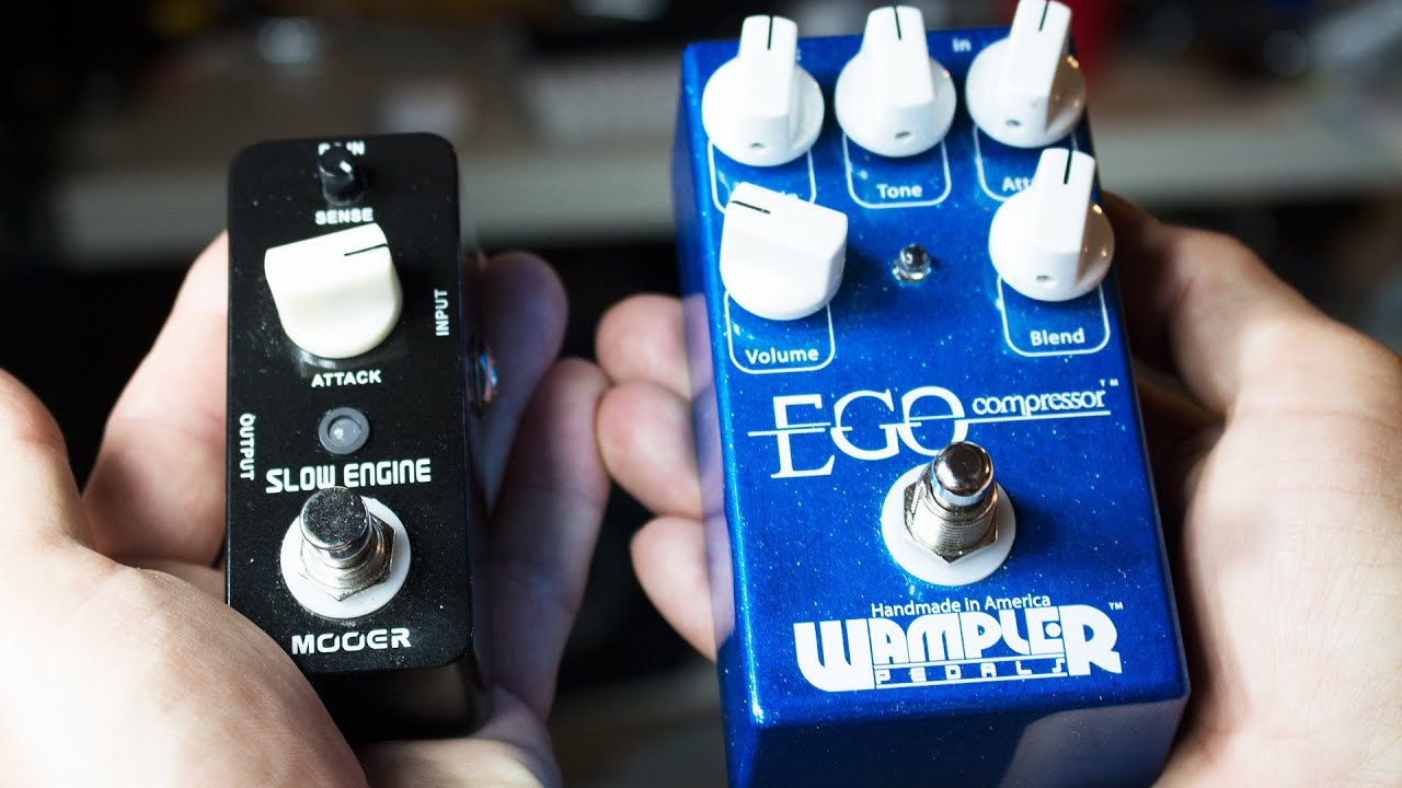 Legato Lead Guitar with the Mooer Slow Engine and Wampler Ego Compressor