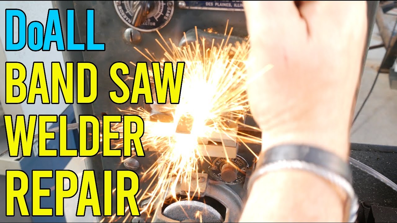 Rewinding a DoAll band saw welder transformer || RotarySMP