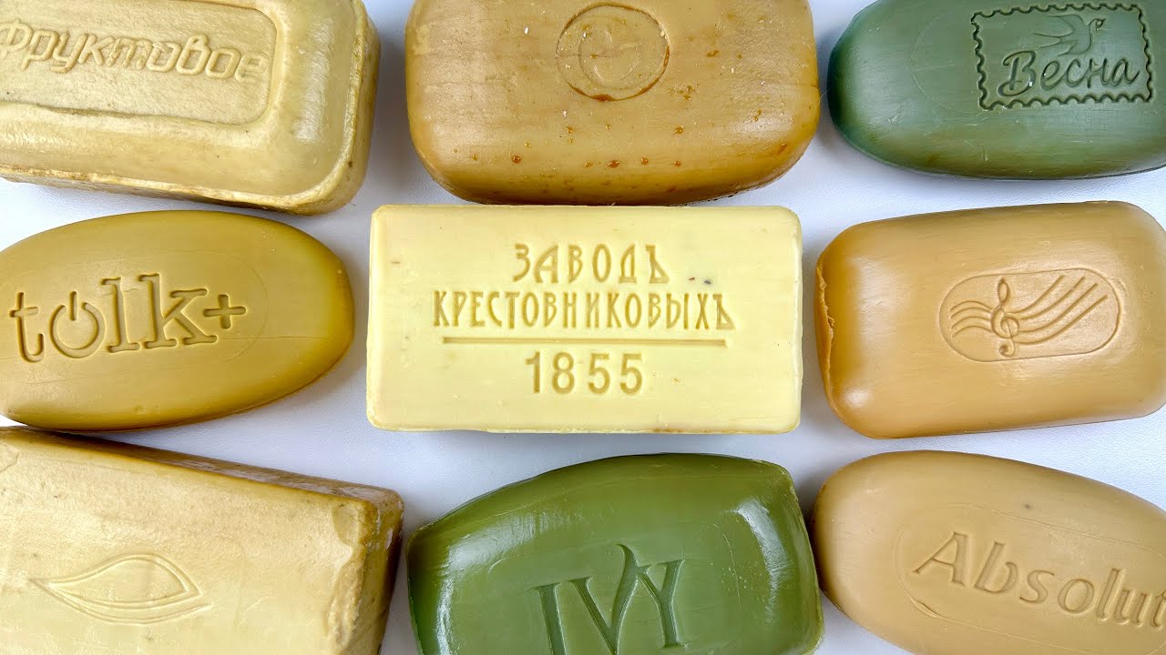 ASMR Carving rancid soap. Soothing cutting soap | ASMR Soap.