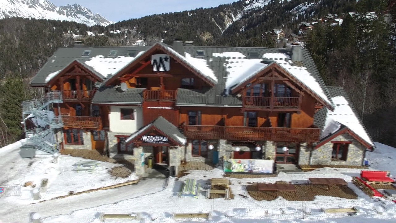 Moontain Hostel Vu du Ciel &agrave; Oz en Oisans