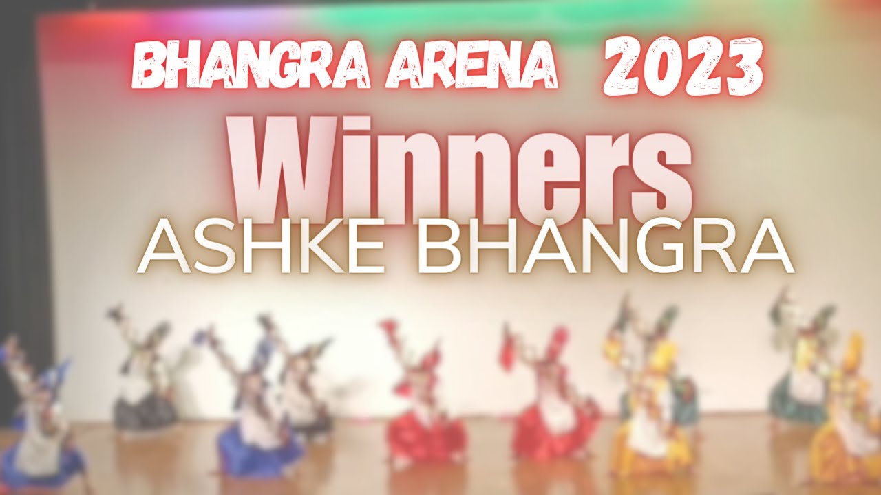 Bhangra Arena 2023 || Winners (Music Category) || ASHKE BHANGRA