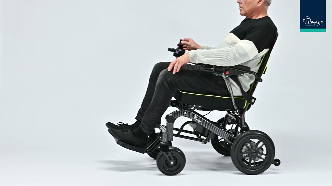 Wózek inwalidzki elektryczny - FLASH-TIM / Electric wheelchair - FLASH-TIM