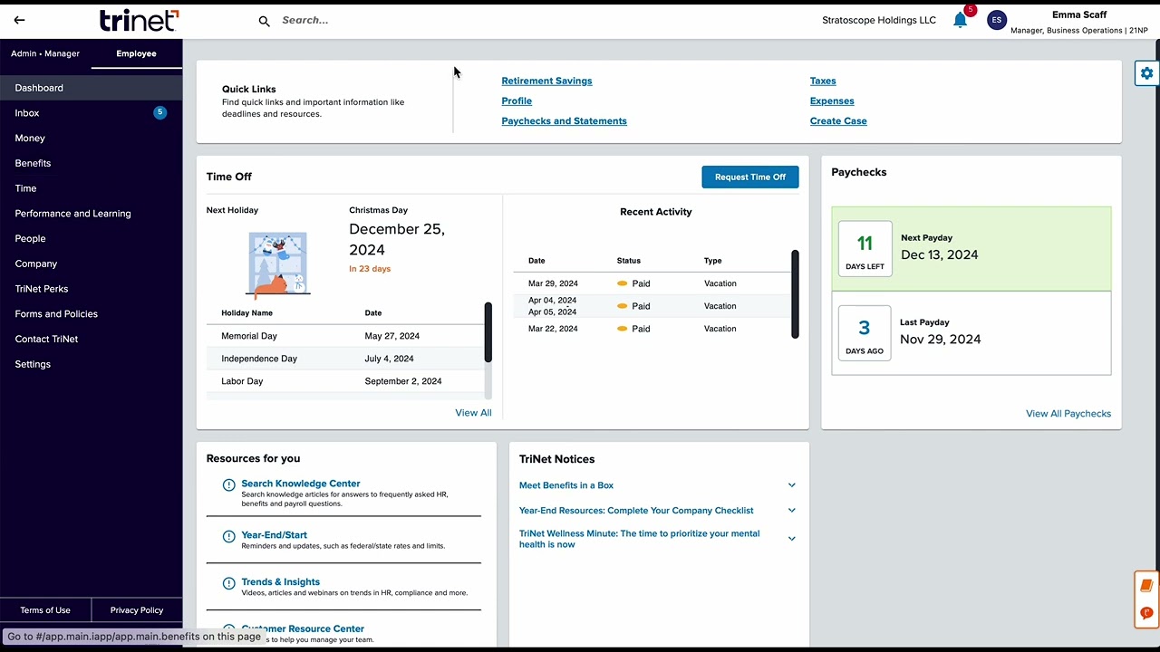 TriNet Overview