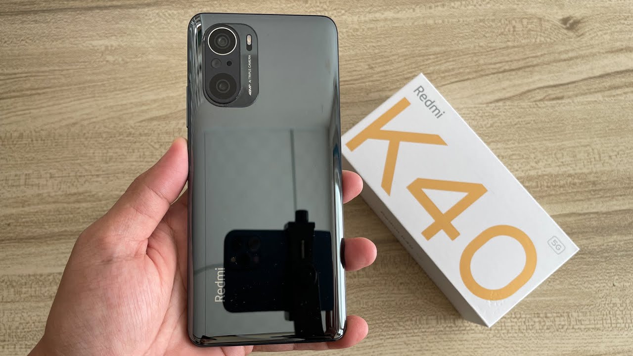 Xiaomi Redmi K40 unboxing, camera, antutu, gaming | ASMR