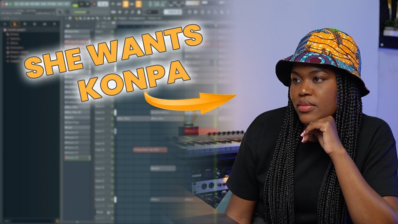 I Made a Smooth Afro Konpa Beat for My Wife…Here’s Her Reaction 💕