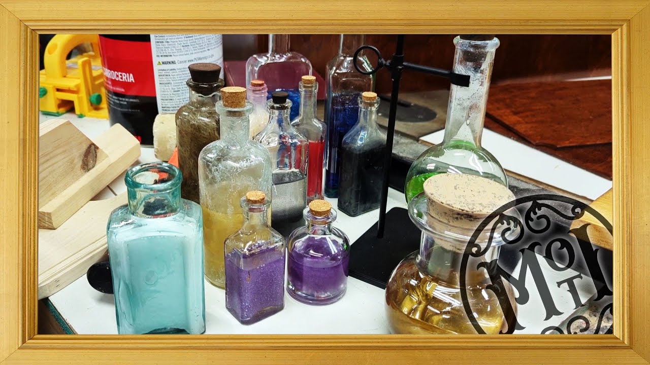 🔮 Filling Bottles with Resin for the Museum of the Impossible! 🔮