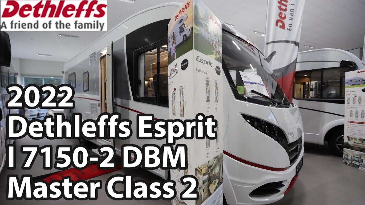 Dethleffs Esprit I 7150-2 DBM Master Class 2 2022 Motorhome 7,81 m