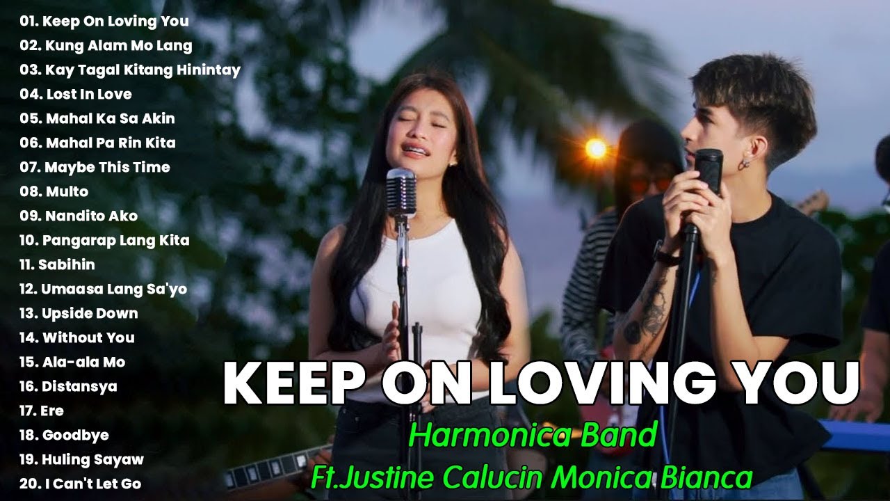 Keep On Loving You- Harmonica Band ft. Justine & Monica -🔥 Best Of Harmonica Band - New opm 2025