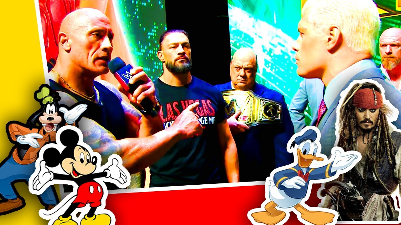 WrestleMania XL Kickoff But It’s Disney Character Voices (Voice Impression Dub, NOT AI)