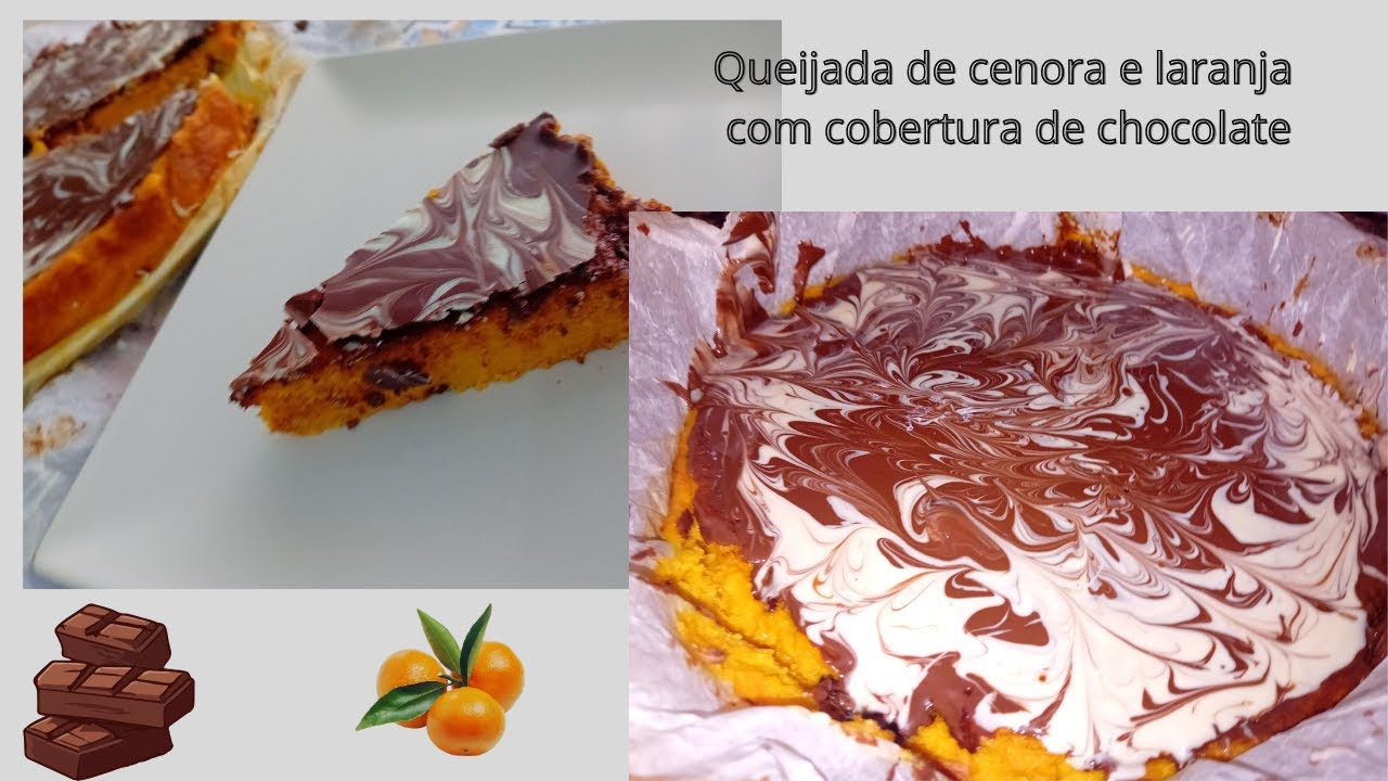 Queijada de cenora e laranja