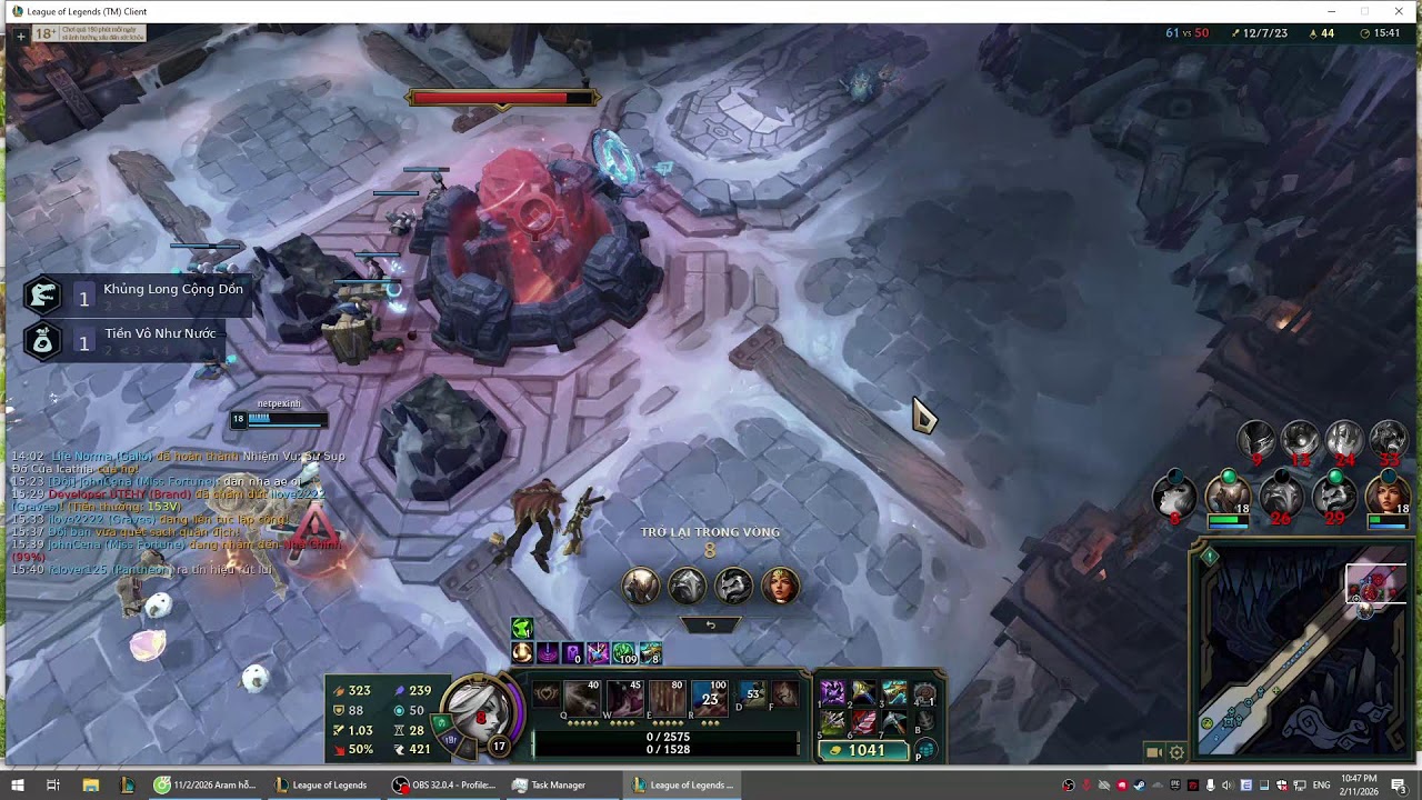 11/2/2026 Aram hỗn loạn A : mời đồng đạo vào feed chung cho vui