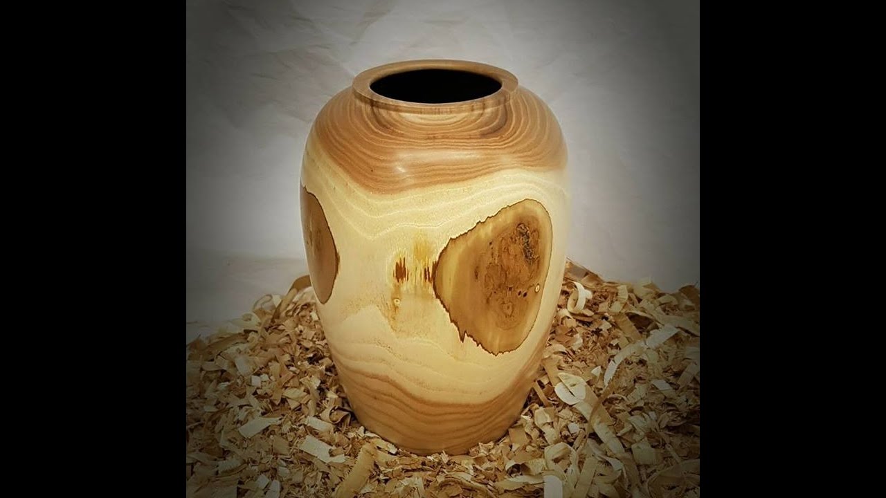 Wood Turning - A Catalpa Vase/Hollow Form and a Shout Out