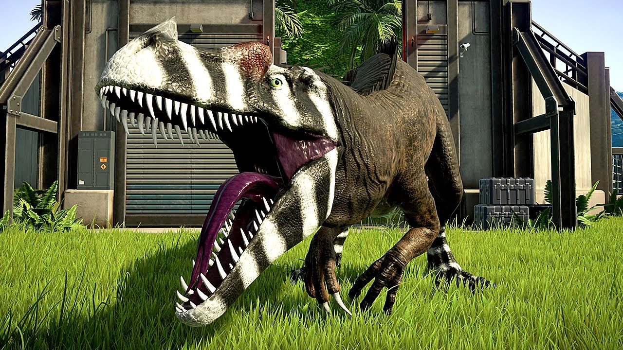 角のあるアロサウルス!? アロサウルスとケラトサウルスのハイブリッド恐竜が鬼強い!!【jurassic world evolution】