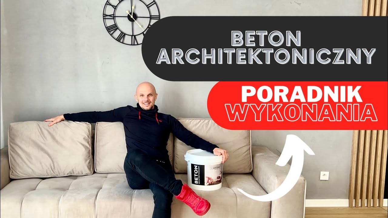 BETON ARCHITEKTONICZNY- jednowarstwowo / ile kosztuje, jak wykonać samodzielnie