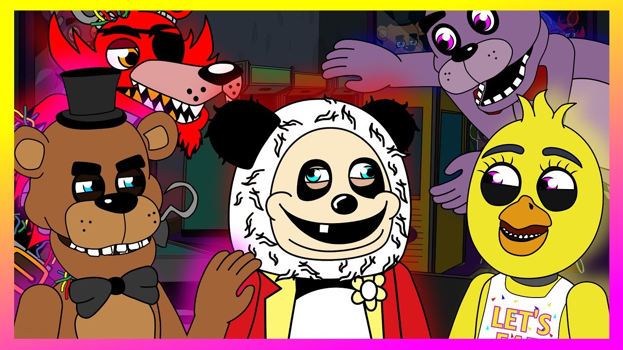 Пандора против Five Nights At Freddy's (пародийный анимационный фильм ужасов)