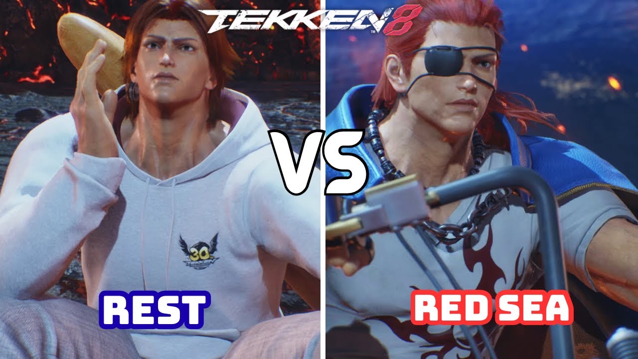 TEKKEN 🔥 Rest (Hwoarang) vs Red Sea (Hwoarang) 🔥 FGC Mirror Match