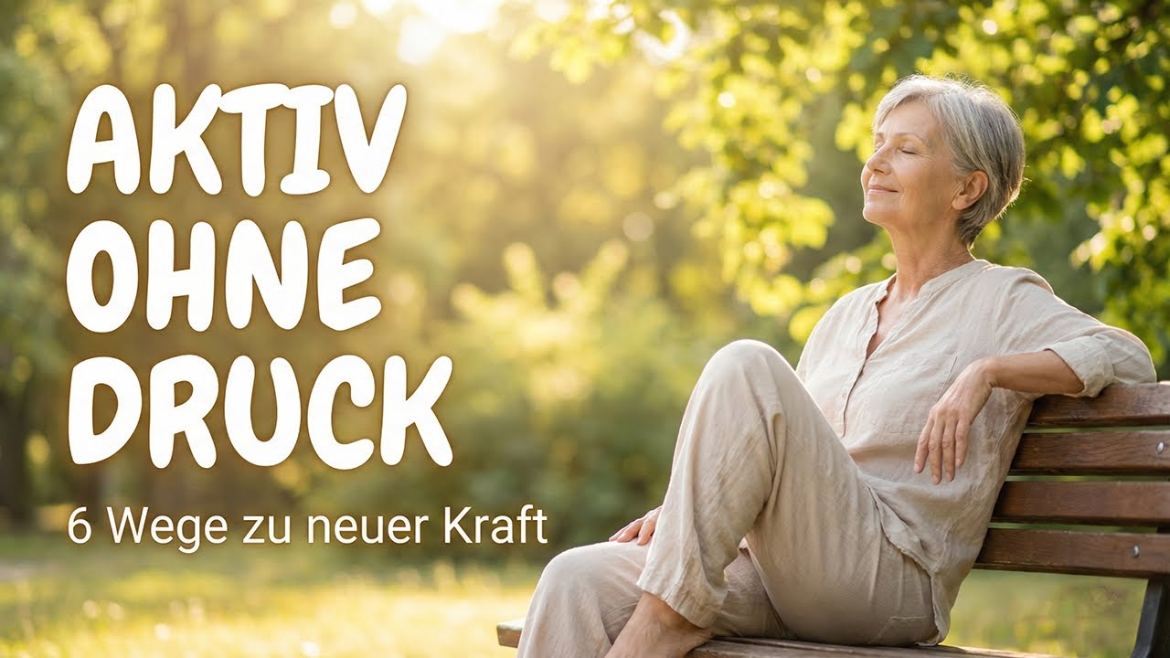 „Aktiv bleiben ohne Stress“ - 6 sanfte Wege zu mehr Energie im Alltag
