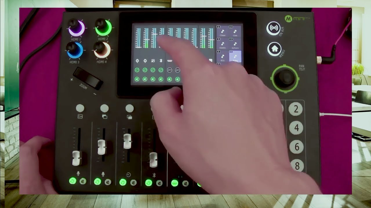 mini-mx audio interface and control demonstration#002